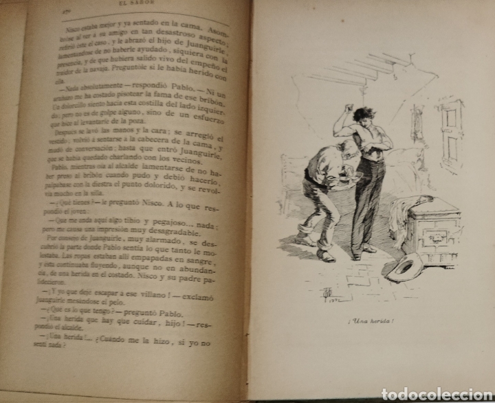 Libros antiguos: El sabor de la Tierruca.J M de Pereda.1 edicion 1882 - Foto 11