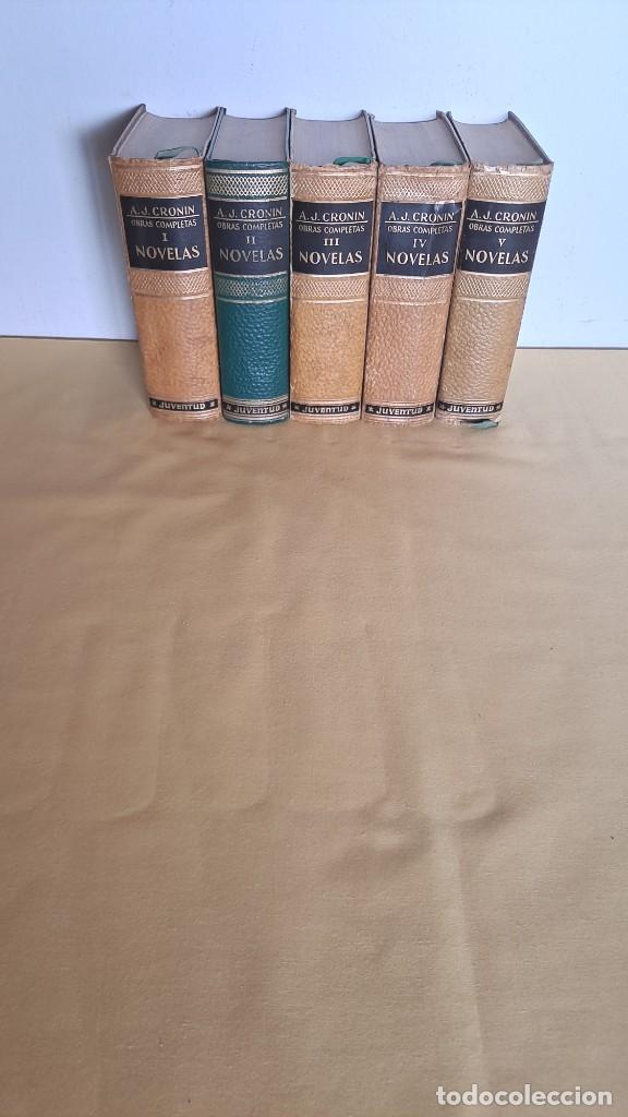 Libros antiguos: ARCHIBALD JOSEPH CRONIN - OBRAS COMPLETAS (5 TOMOS) - EDITORIAL JUVENTUD SEGUNDA EDICION - Foto 1 - 242022455