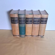 Libros antiguos: ARCHIBALD JOSEPH CRONIN - OBRAS COMPLETAS (5 TOMOS) - EDITORIAL JUVENTUD SEGUNDA EDICION