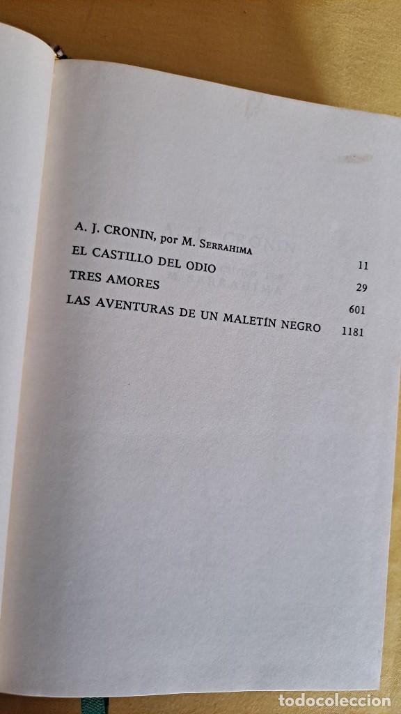 Libros antiguos: ARCHIBALD JOSEPH CRONIN - OBRAS COMPLETAS (5 TOMOS) - EDITORIAL JUVENTUD SEGUNDA EDICION - Foto 6 - 242022455