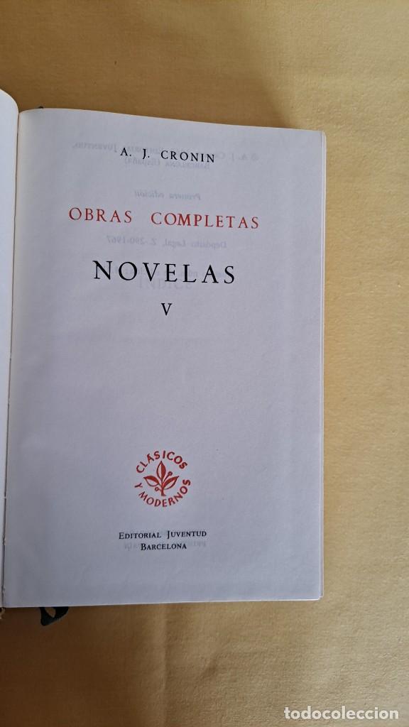 Libros antiguos: ARCHIBALD JOSEPH CRONIN - OBRAS COMPLETAS (5 TOMOS) - EDITORIAL JUVENTUD SEGUNDA EDICION - Foto 24 - 242022455