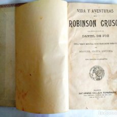 Libros antiguos: 191? - ROBINSON CRUSOE - CALLEJA. Lote 242155055