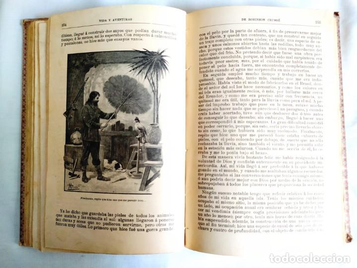 Libros antiguos: 191? - DANIEL DEFOE: ROBINSON CRUSOE - CALLEJA - Foto 2