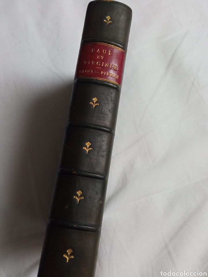 Libros antiguos: Paul et Virginie de Saint-Pierre - Foto 1