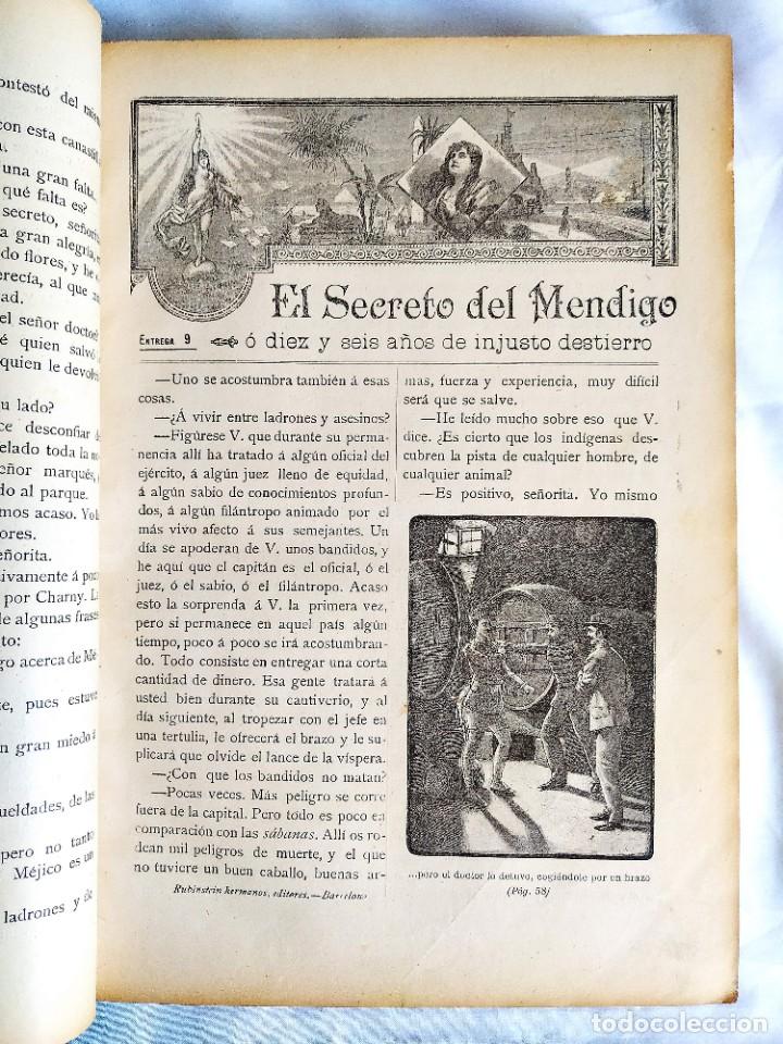 Libros antiguos: 1894 - CARLOS MAYO: EL SECRETO DEL MENDIGO - Foto 3