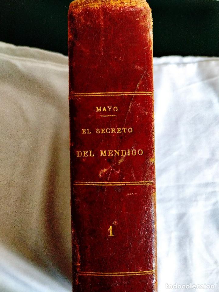 Libros antiguos: 1894 - CARLOS MAYO: EL SECRETO DEL MENDIGO - Foto 4
