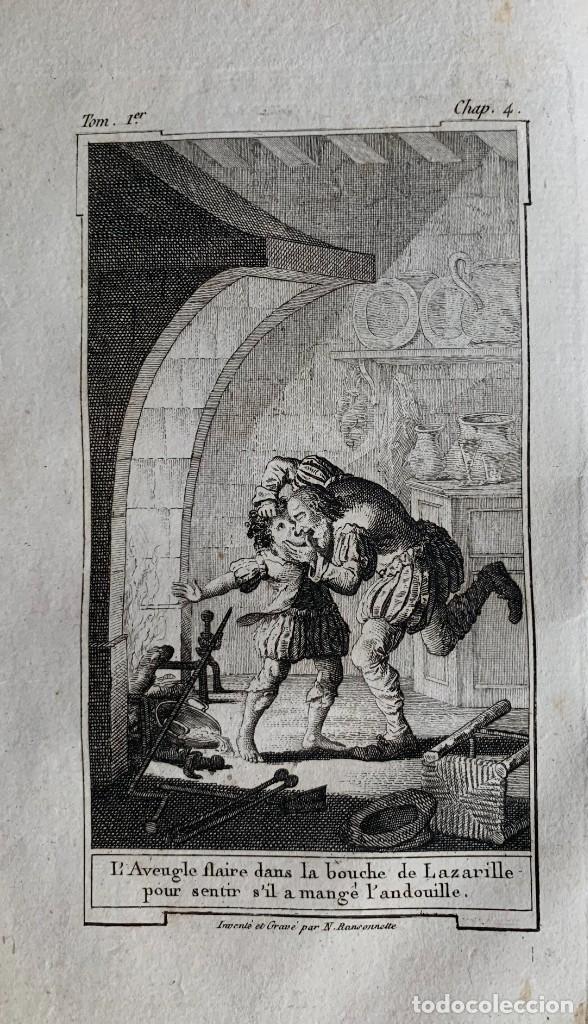 Libros antiguos: Lazarillo de Tormes. Picaresca. 1801 - Foto 6