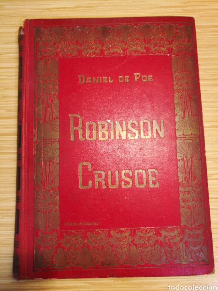 Libros antiguos: Robinson Crusoe - Foto 1