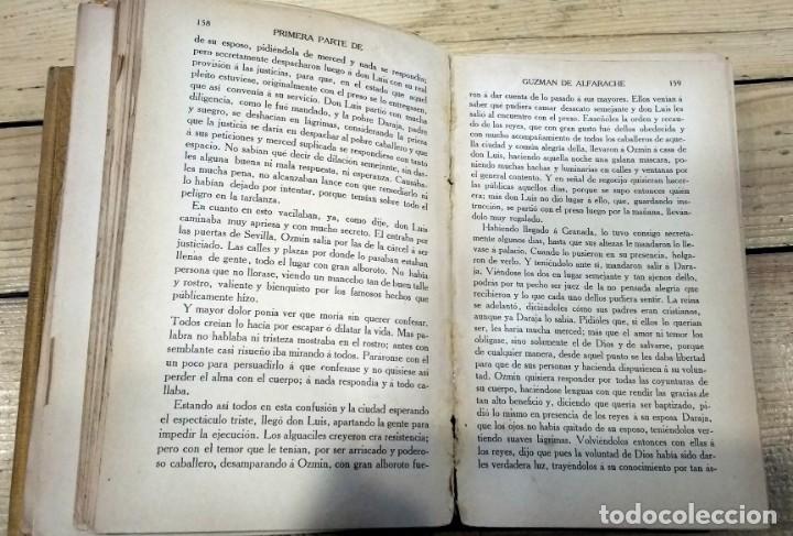 Libros antiguos: Guzm&aacute;n de Alfarache. Mateo Alem&aacute;n. 2 tomos - Foto 6
