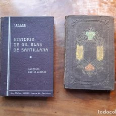Libros antiguos: HISTORIA DE GIL BLAS DE SANTILLANA I Y II 1857... Lote 257322905