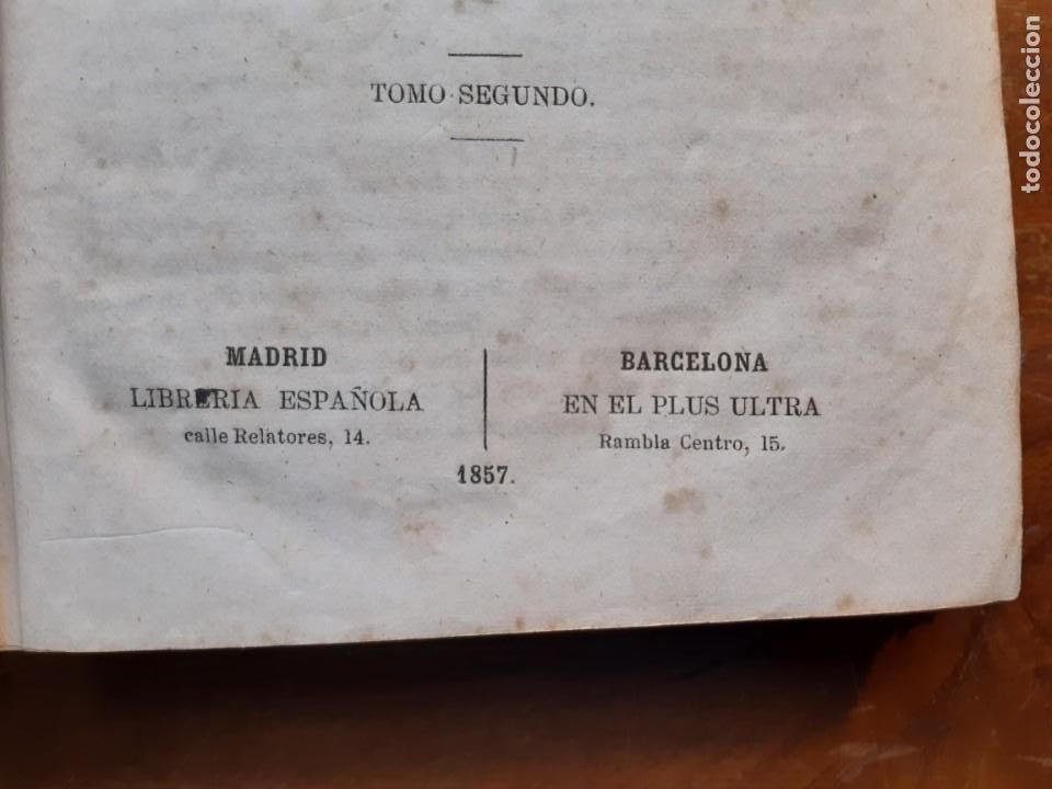 Libros antiguos: Historia de Gil Blas de Santillana 1857 - Foto 3
