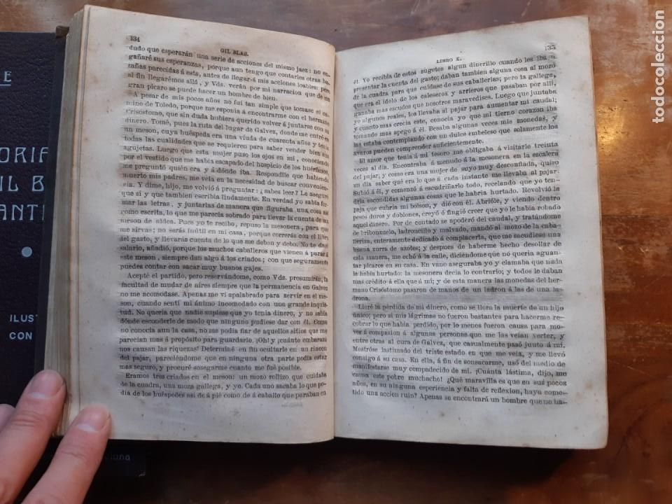 Libros antiguos: Historia de Gil Blas de Santillana 1857 - Foto 6