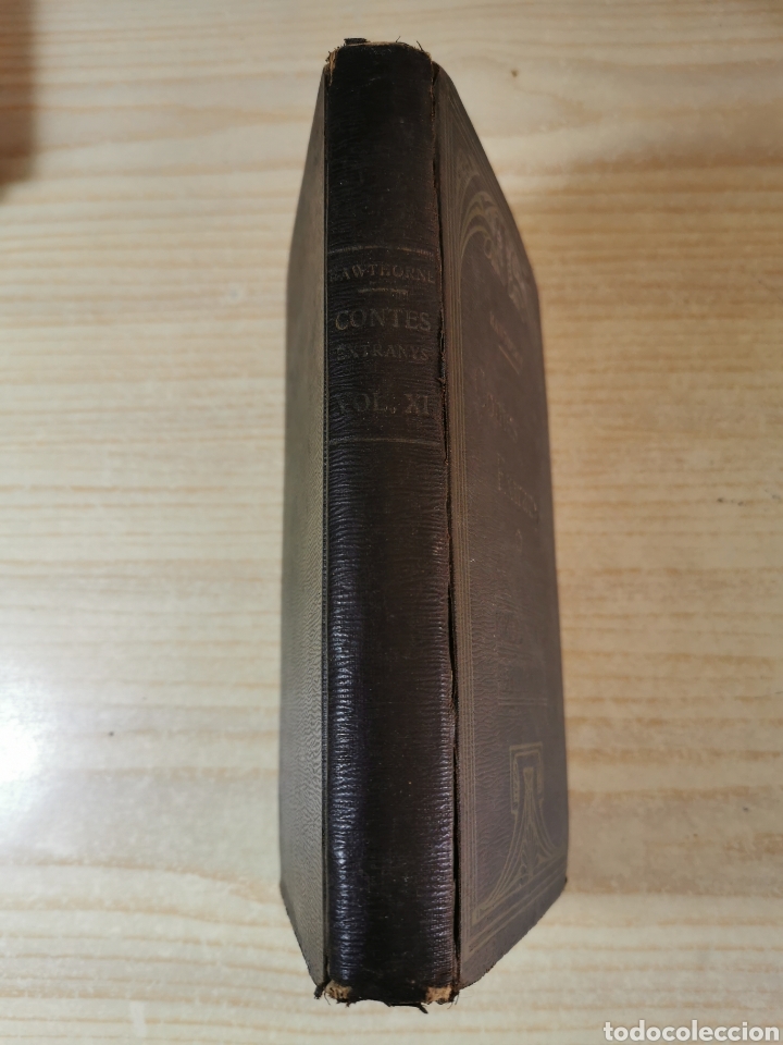 Libros antiguos: CONTES EXTRANYS - NATHANIEL HAWTHOR - ED. J. VIVES, 1908 - Foto 4