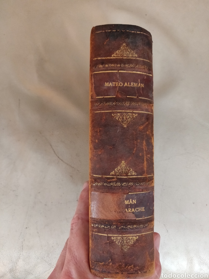 Libros antiguos: Guzm&aacute;n de alfarache Aguilar - Foto 5