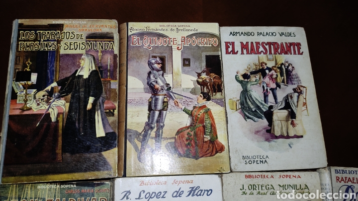 Libros antiguos: 10 T&iacute;tulos distintos Biblioteca Sopena - Foto 2