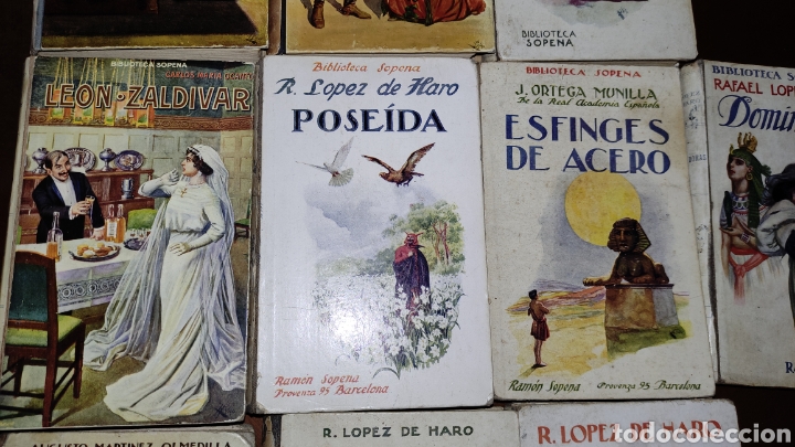 Libros antiguos: 10 T&iacute;tulos distintos Biblioteca Sopena - Foto 3