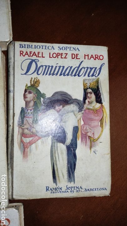 Libros antiguos: 10 T&iacute;tulos distintos Biblioteca Sopena - Foto 4