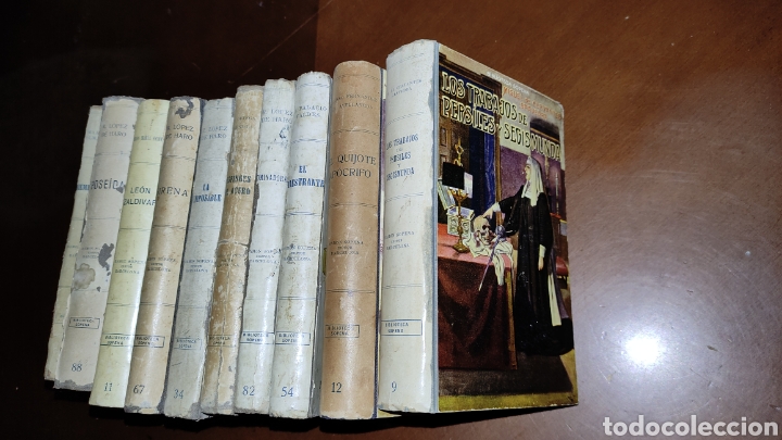 Libros antiguos: 10 T&iacute;tulos distintos Biblioteca Sopena - Foto 8