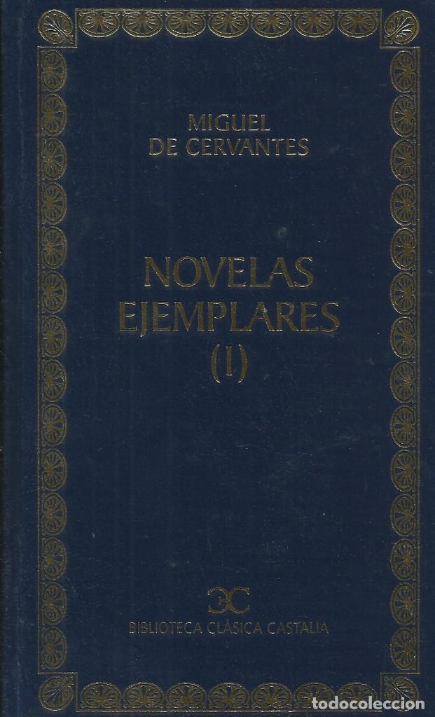 Libros antiguos: Novelas ejemplares I y II (dos tomos) / Cervantes. - Foto 1