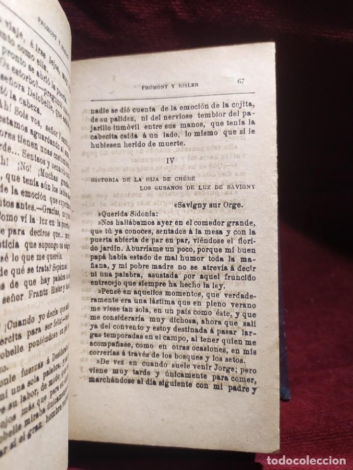 Libros antiguos: 1903. Fromont y Risler/ 1899. El Nabab. Alphonse Daudet. - Foto 4