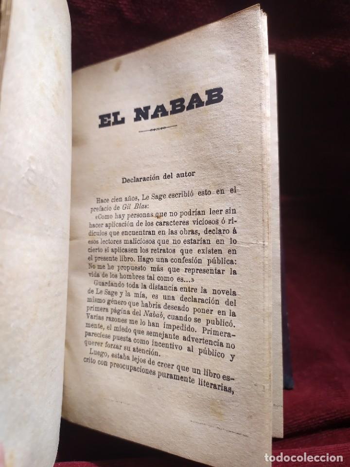 Libros antiguos: 1903. Fromont y Risler/ 1899. El Nabab. Alphonse Daudet. - Foto 7
