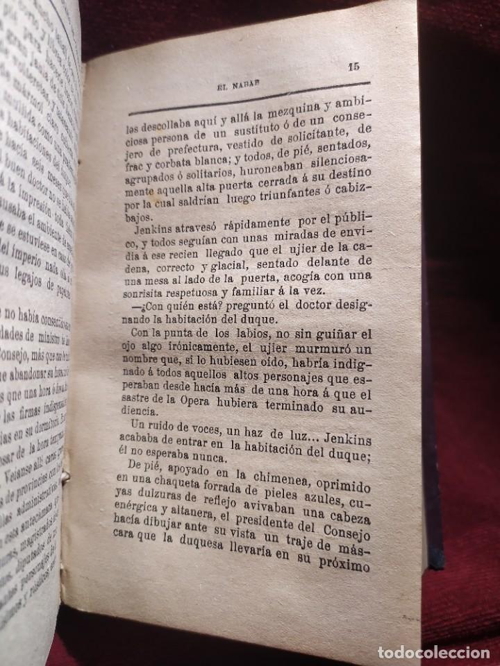 Libros antiguos: 1903. Fromont y Risler/ 1899. El Nabab. Alphonse Daudet. - Foto 8