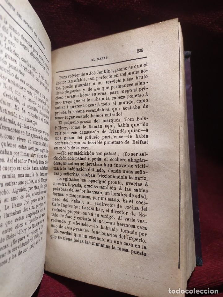 Libros antiguos: 1903. Fromont y Risler/ 1899. El Nabab. Alphonse Daudet. - Foto 9