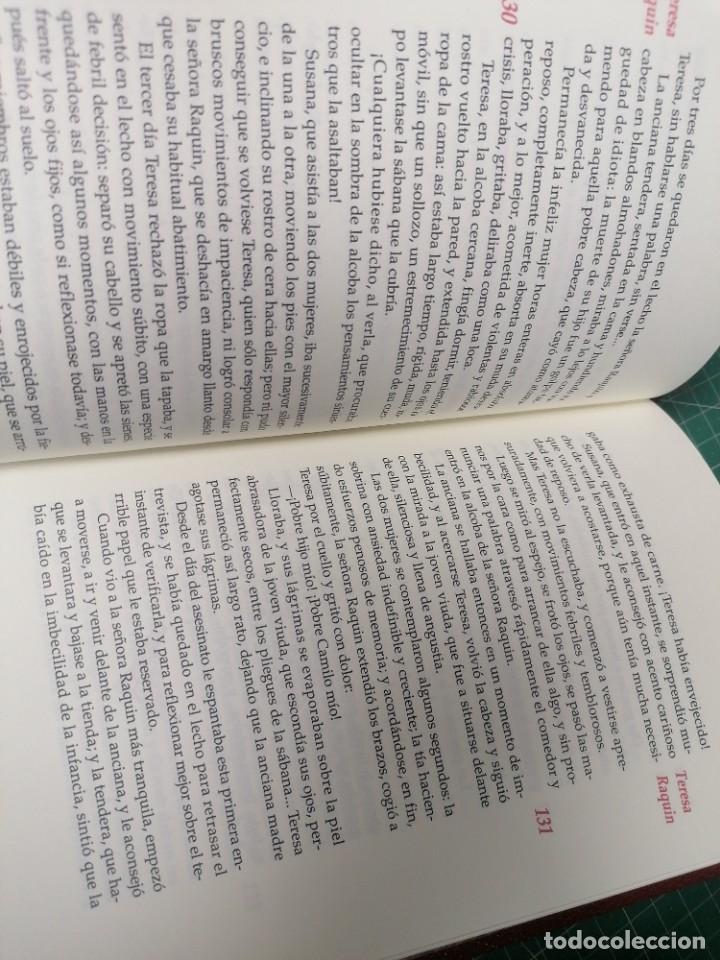 Libros antiguos: Zola. Teresa Raquin. - Foto 3