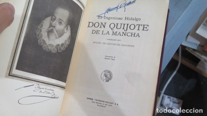 Libros antiguos: DON QUIJOTE DE LA MANCHA. CALLEJA - Foto 2