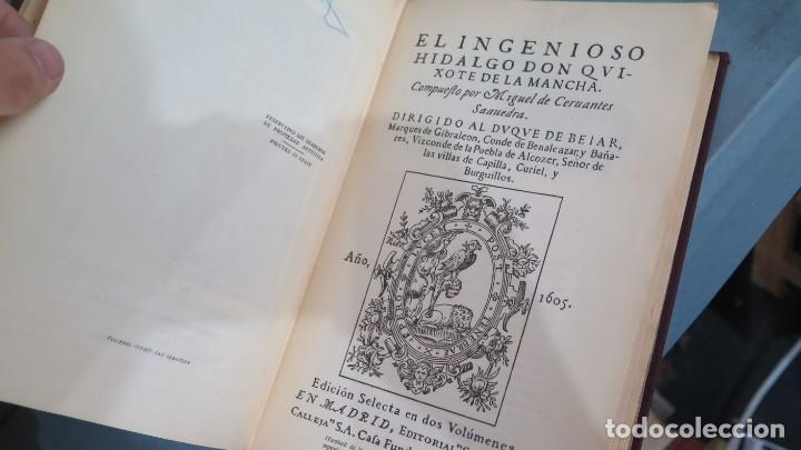 Libros antiguos: DON QUIJOTE DE LA MANCHA. CALLEJA - Foto 3