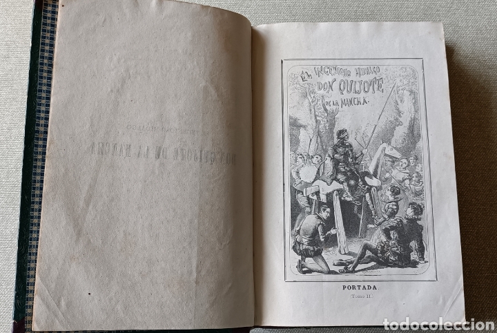 Libros antiguos: D. Quijote de la Mancha 1868 - Foto 6
