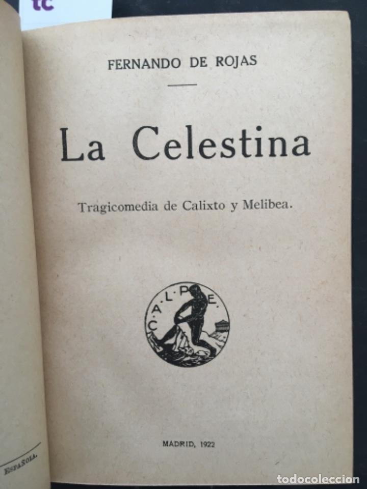 Libros antiguos: LA CELESTINA, FERNANDO DE ROJAS, 1922 - Foto 1