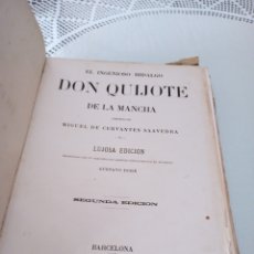Libros antiguos: EL INGENIOSO HIDALGO DON QUIJOTE DE LA MANCHA. CERVANTES. DORÉ. BARCELONA RIERA 1880. Lote 268974529