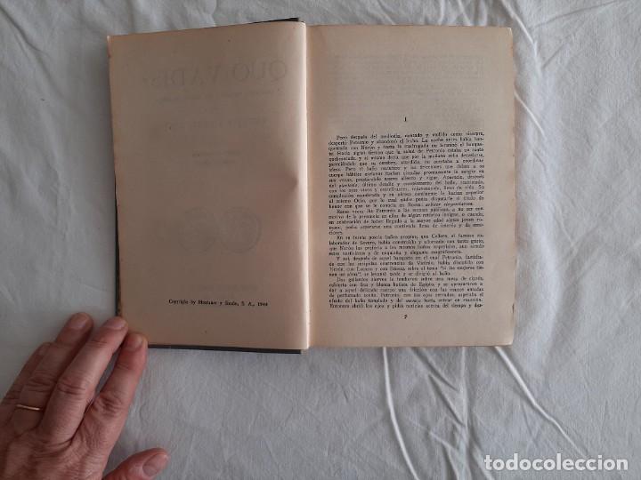 Libros antiguos: QUO VADIS? SIENKIEWICZ. MONTANER Y SIMON. - Foto 4