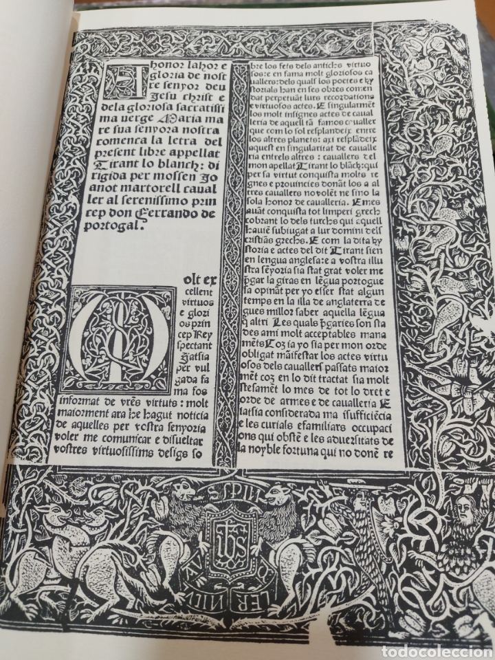 Libros antiguos: TIRANT LO BLANCH,FACSIMIL - Foto 4