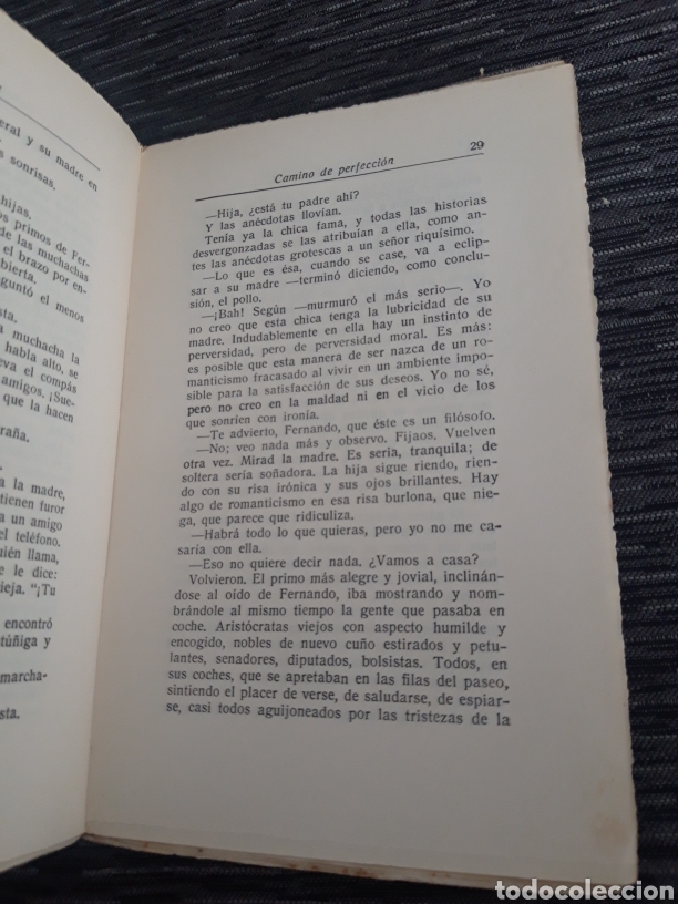 Libros antiguos: Camino de perfecci&oacute;n P&iacute;o Baroja 1934 - Foto 2