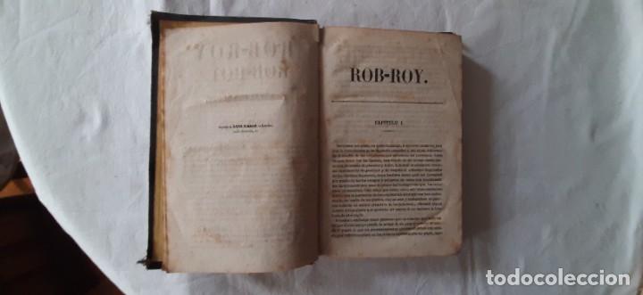 Libros antiguos: Rob-Roy de Sir Walter Scott 1853 - Foto 3