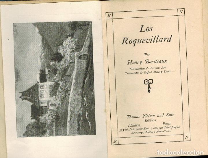 Libros antiguos: LOS ROQUEVILLARD - Foto 1