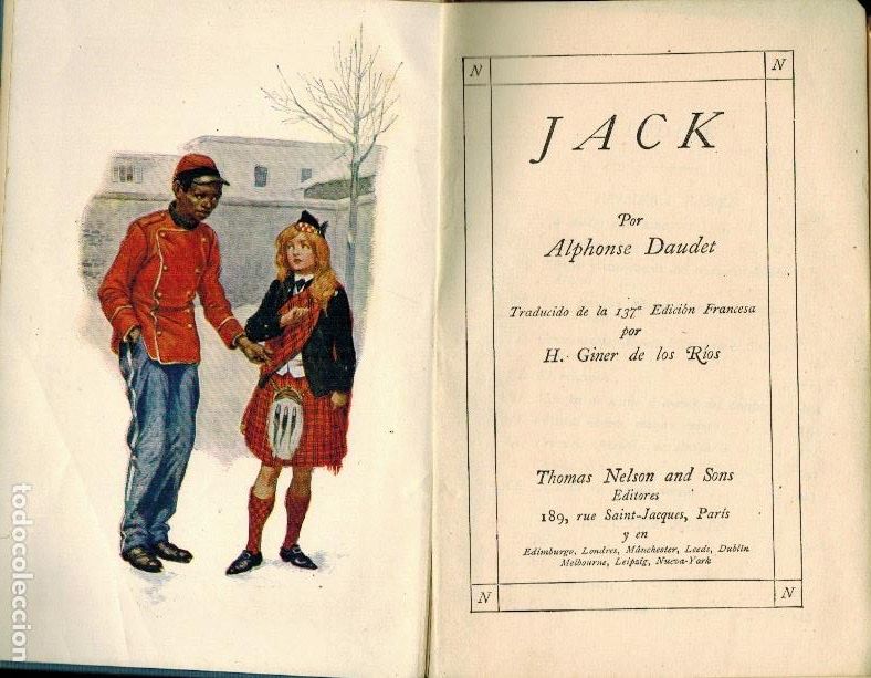 Libros antiguos: JACK - Foto 1