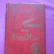 Libros antiguos: MARION DE LORME + ANGELO TIRANO DE PADUA OBRAS COMPLETAS DE VÍCTOR HUGO P1. Lote 276672728