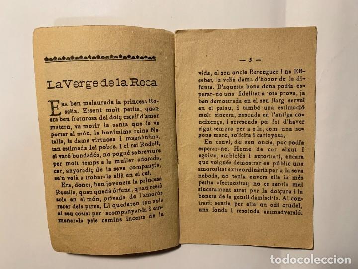 Libros antiguos: LA VERGE DE LA ROCA (Jordi Catal&aacute;) - Foto 2
