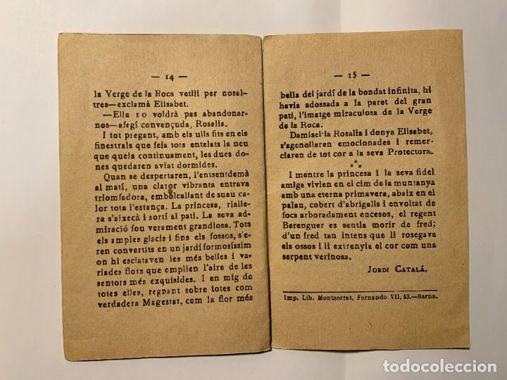 Libros antiguos: LA VERGE DE LA ROCA (Jordi Catal&aacute;) - Foto 3