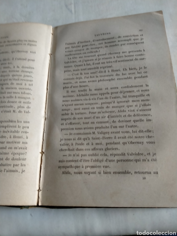 Libros antiguos: George Sand - Valvedre . 1862 - Foto 3