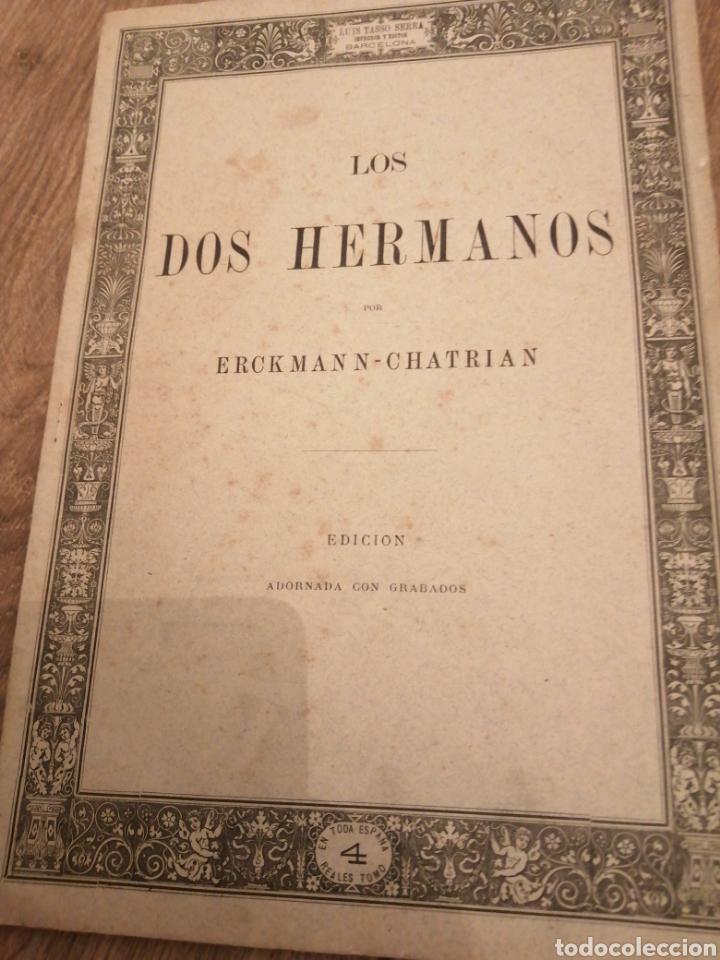 Libros antiguos: Los dos hermanos - Foto 1