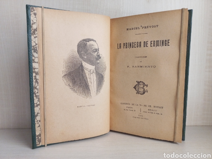 Libros antiguos: La princesa de Erminge. PREVOST. Librer&iacute;a de la Vda de CH. Bouret, 1911. - Foto 5