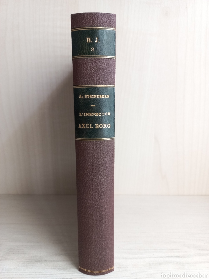 Libros antiguos: Linspector Axel Borg. August Strindberg. Publicaci&oacute; Joventut, 1902. Catal&aacute;n - Foto 1