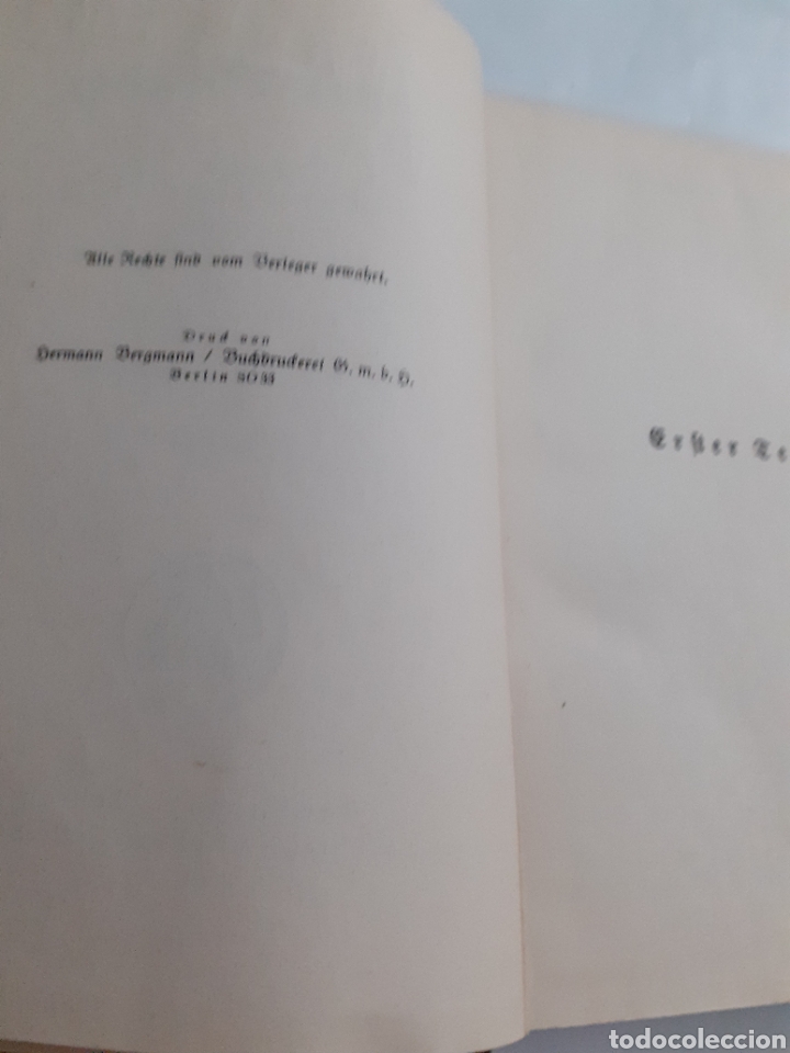 Libros antiguos: Zwei St&auml;dte, Charles Dickens, alem&aacute;n, cerca 1920 - Foto 2