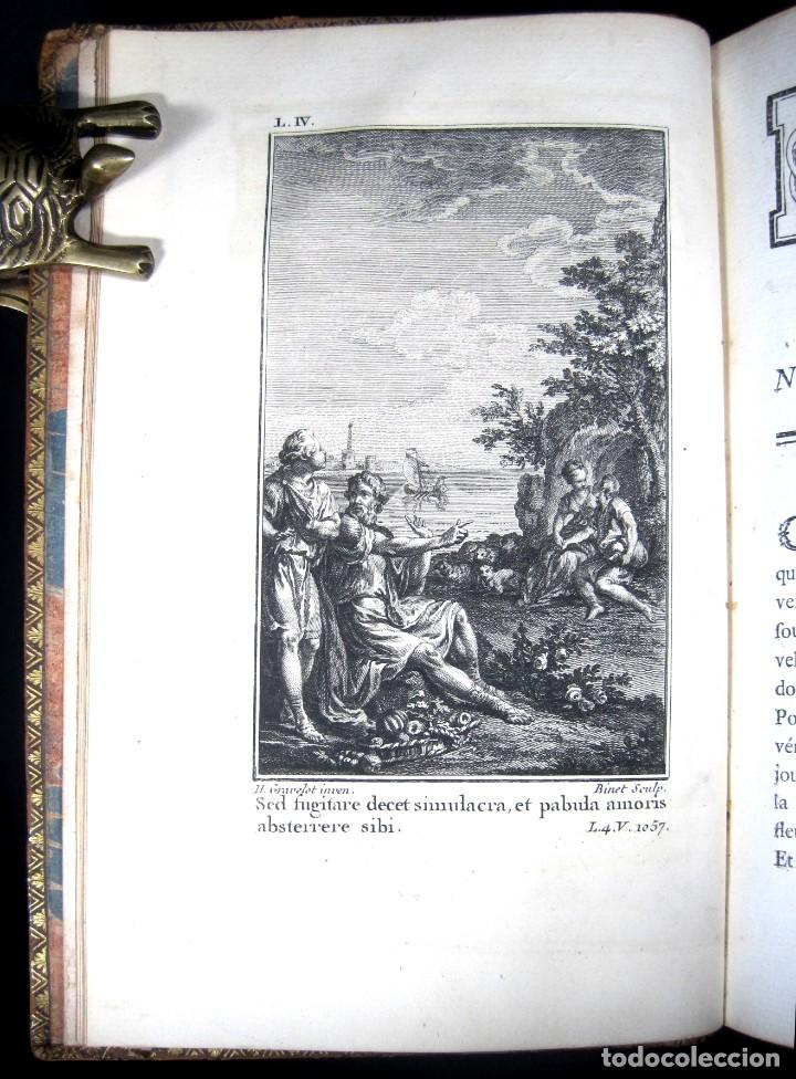 Libros antiguos: Año 1768 Primera edición de lujo De rerum natura Lucrecio Antigua Roma Grand Papier Grabados 2V - Foto 24 - 285297948