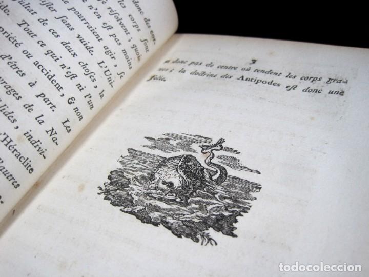 Libros antiguos: Año 1768 Primera edición de lujo De rerum natura Lucrecio Antigua Roma Grand Papier Grabados 2V - Foto 26 - 285297948