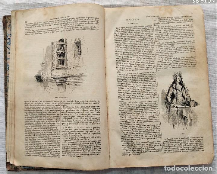 Libros antiguos: EN UN TOMO QUENTIN DURWARD DE SIR WALTER SCOTT Y ORLANDO FURIOSO DE ARIOSTO - GASPAR Y ROIG 1851 - Foto 7 - 286842958